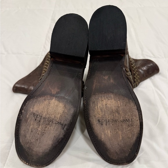 **Five Worlds by Cordani "Sanchez Ville" Studded Boots – Size 9.5B** - Picture 5 of 6